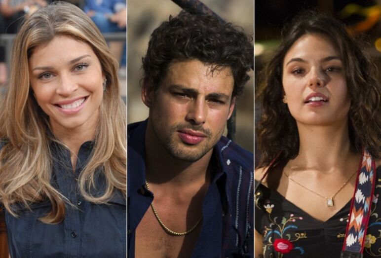 Cauã Reymond, Isis Valverde e Grazi Massafera