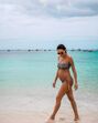 Helena Costa, grávida, férias