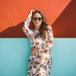 Helena Costa, grávida, férias