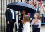 Letizia e família real espanhola nas cerimónias da Pascoa 