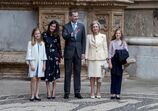 Letizia e família real espanhola nas cerimónias da Pascoa 