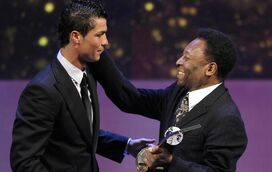 Pelé recebe apoio de Cristiano Ronaldo enquanto enfrenta quimioterapia