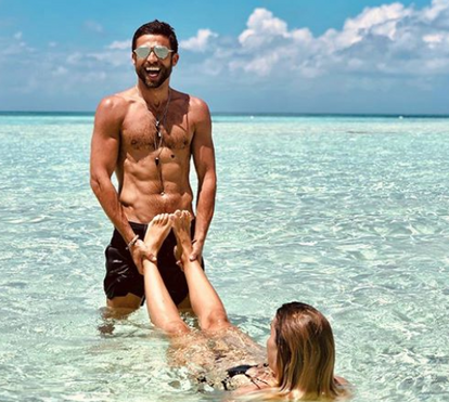 Espectacular! Jessica Athayde e Diogo Amaral estão num resort de 5 estrelas nas Maldivas