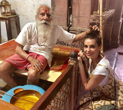 Catarina Furtado procura família "perdida" na Índia