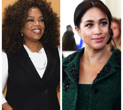 Oprah Winfrey sai em defesa da amiga Meghan Markle: 'Acho que ela está a ser retratada de maneira injusta'