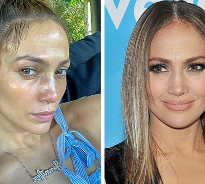 Susto ou sonho? Quando as celebridades se mostram sem maquilhagem