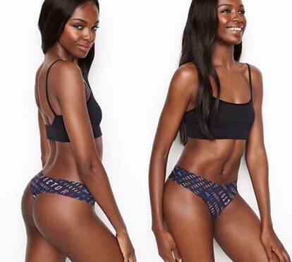 Sexy! Leomie Anderson é o primeiro 'anjo negro' britânico na Victoria's Secret