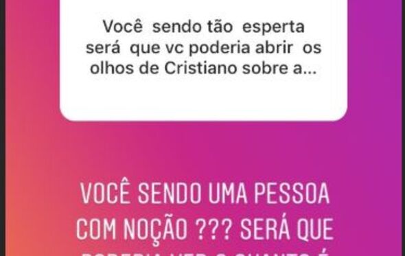 Katia Aveiro sobre Georgina 