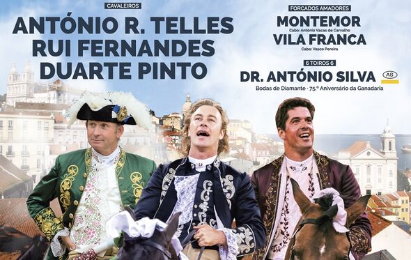 cartaz, corrida toiros, 12 de abril, inauguração temporada, campo pequeno, lisboa