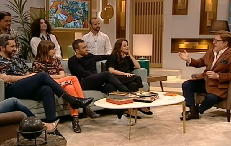 Herman José deixou Pedro Teixeira (muito) encabulado