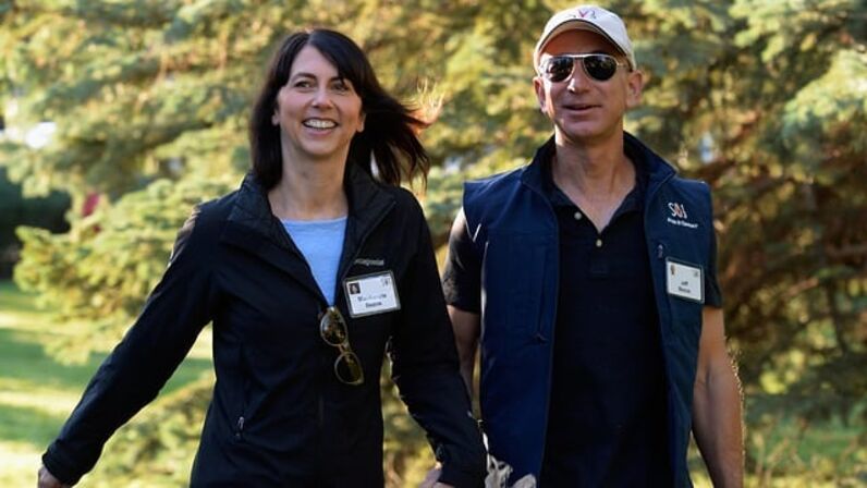 jeff bezos, MacKenzie Bezos, traição, divórcio, acordo, rica, multimilionária