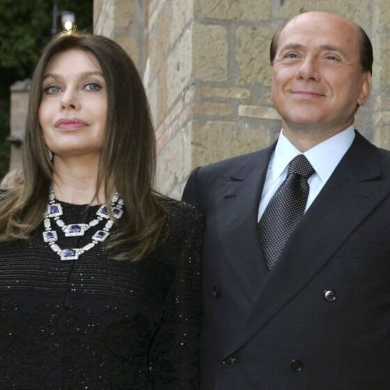 Silvio Berlusconi e Veronica Lario