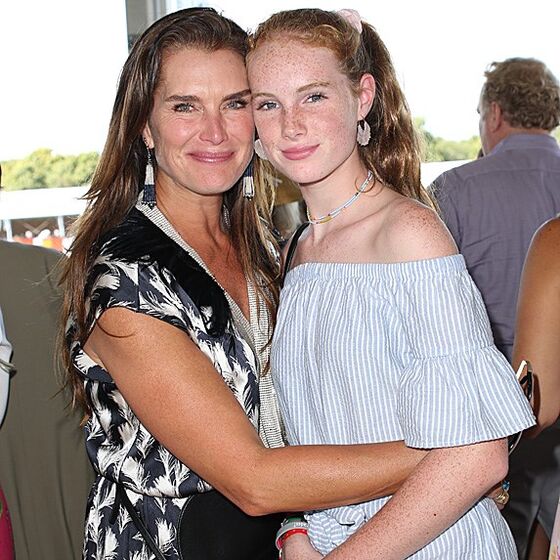 Brooke Shields e a filha Grier Hammond Henchy