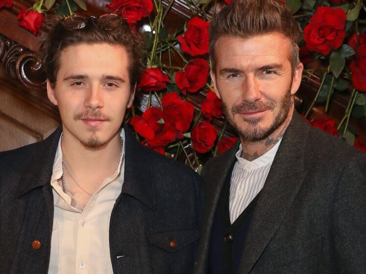 Brooklyn e David Beckham
