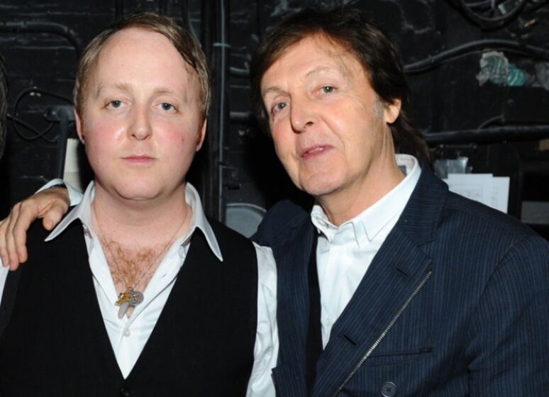 James e Paul McCartney