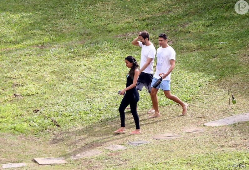 Cauã Reymond e Mariana Goldfarb