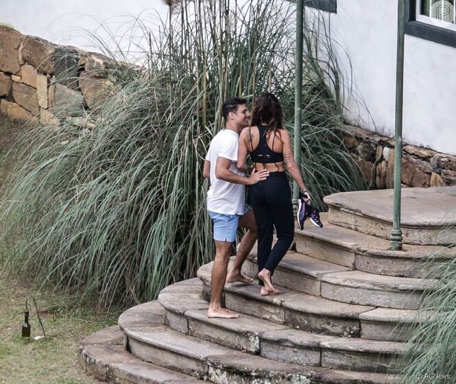 Cauã Reymond e Mariana Goldfarb