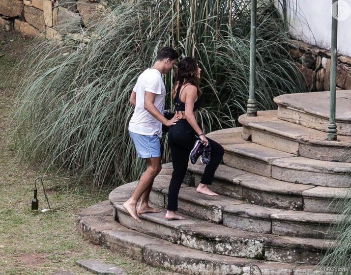 Cauã Reymond e Mariana Goldfarb