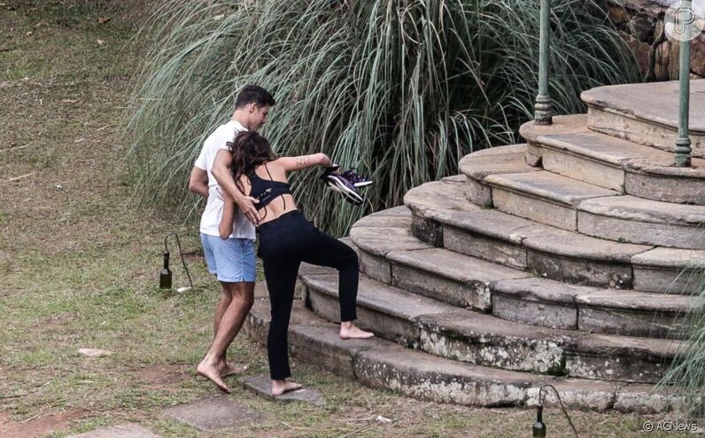 Cauã Reymond e Mariana Goldfarb