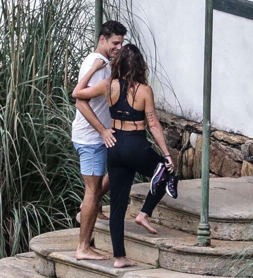 Cauã Reymond e Mariana Goldfarb