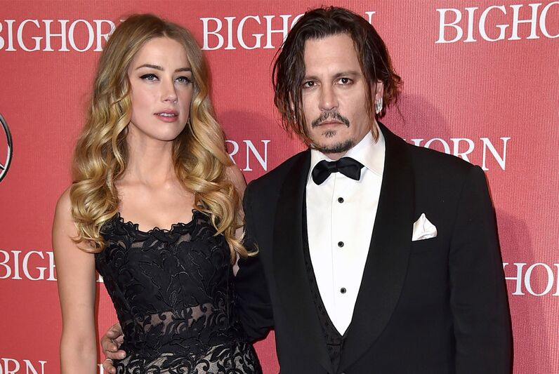 Johnny Deep e Amber Heard