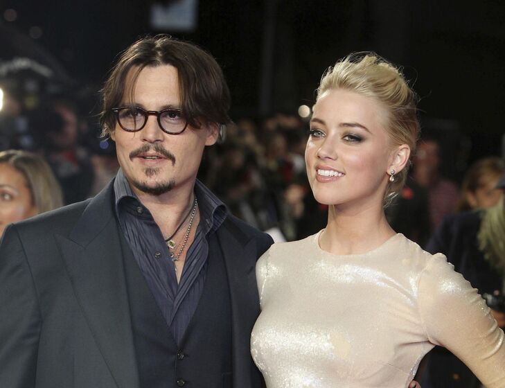Johnny Deep e Amber Heard