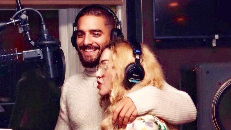 madonna, maluma