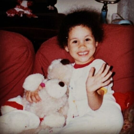 Meghan Markle criança