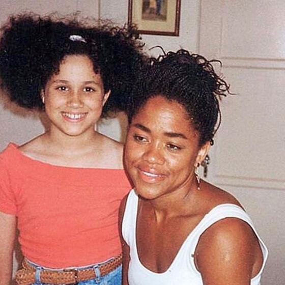 Meghan Markle criança