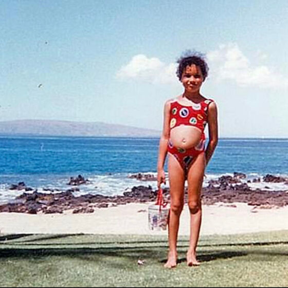 Meghan Markle criança