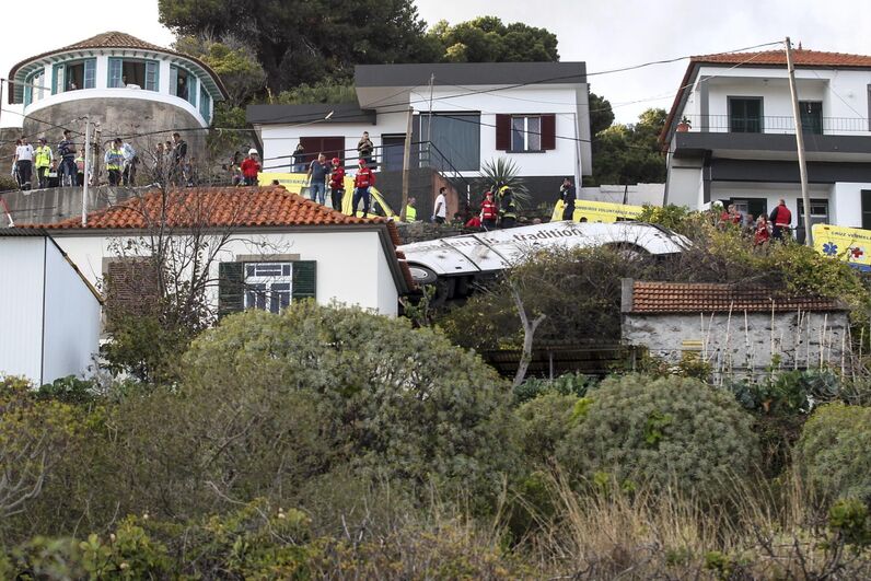 tragédia autocarro na madeira