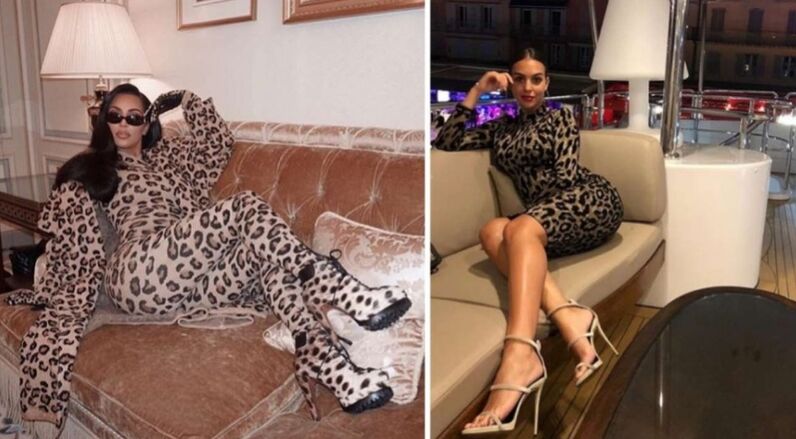 Georgina Rodriguez, Kim Kardashian