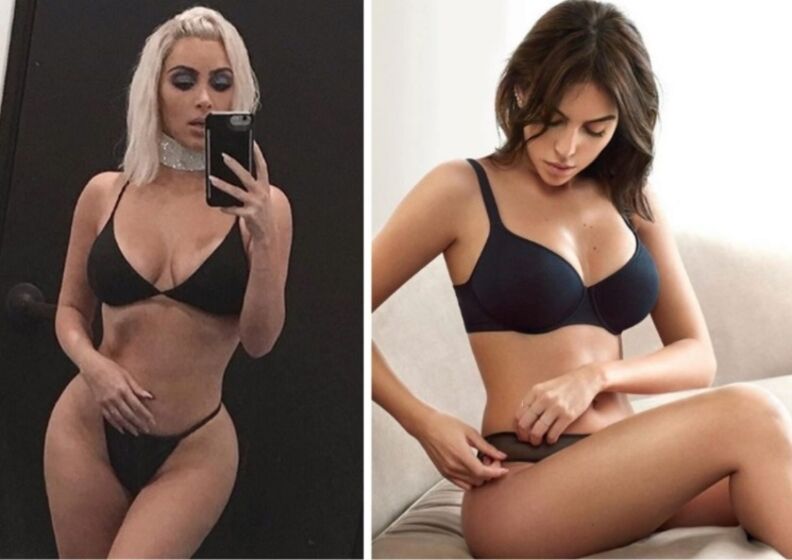 Georgina Rodriguez, Kim Kardashian