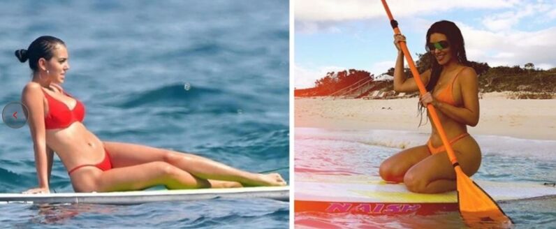 Georgina Rodriguez, Kim Kardashian