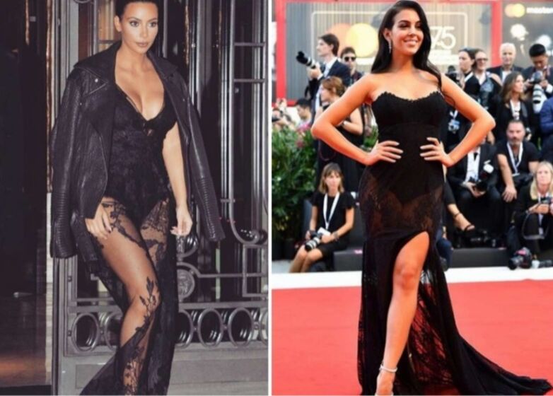 Georgina Rodriguez, Kim Kardashian