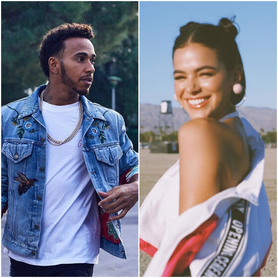 Bruna Marquize, Lewis Hamilton