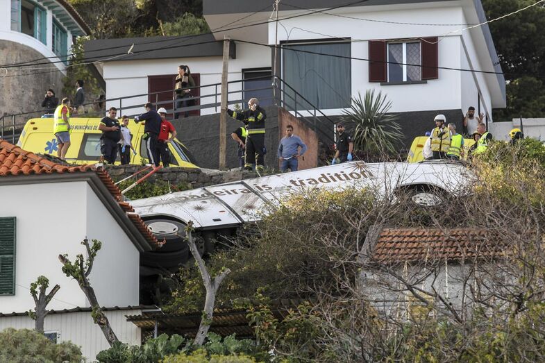 tragédia autocarro na madeira