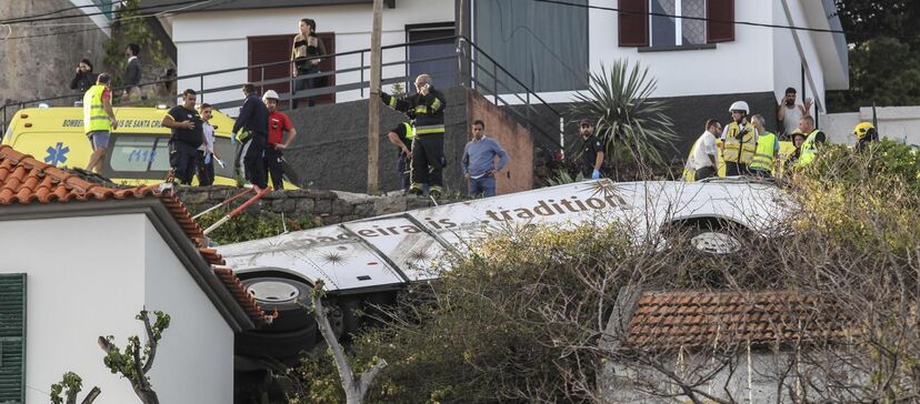tragédia autocarro na madeira