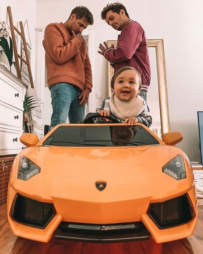 Mia Rose, Miguel Cristovinho, filho