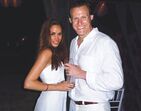 Meghan Markle e o ex-marido.