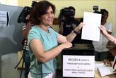 Assunção Cristas, CDS, Eleições europeias, políticos, urnas, mesas de voto