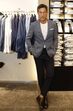 Famosos inauguração Hugo Boss