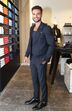 Famosos inauguração Hugo Boss