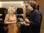 Famosos inauguração Hugo Boss