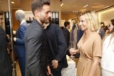 Famosos inauguração Hugo Boss