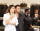 Famosos inauguração Hugo Boss