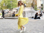 Street style vestidos compridos