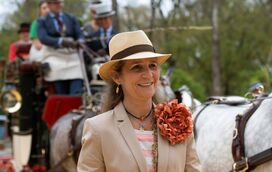 Realeza espanhola vibra na Feira de Sevilha