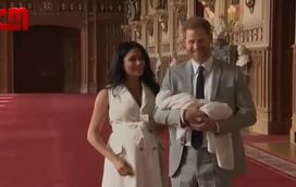 As primeiras imagens do filho de Harry e Meghan Markle