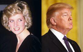 Donald Trump via a princesa Diana como uma "mulher-troféu" e perseguiu-a, numa tentativa de seduzi-la, mas acabou escorraçado